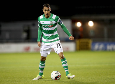 Graham Burke is the player alleged to have been racially abused.