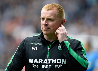 Neil Lennon currently manages Hibs.