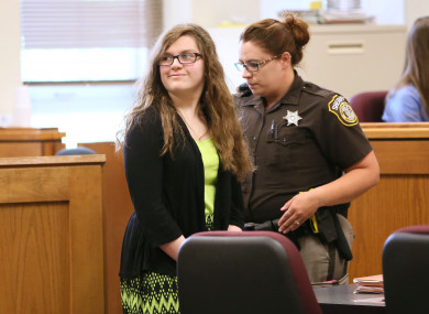 Anissa Weier is one of two teenagers charged with attempting to murder a classmate in 2014.