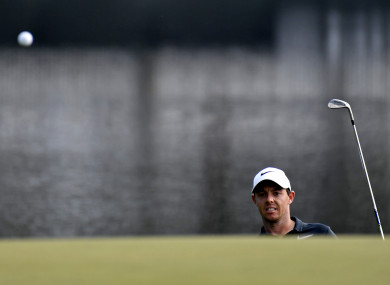 McIlroy: 14th hole proved costly.