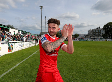Maguire during his hugely-successful spell at Cork City.