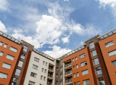 File photo: Apartment block
