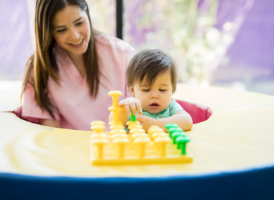 The toy packs to be distributed to each childcare centre in the country is valued at €500.