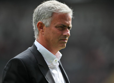 Jose Mourinho (file pic).