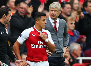 Wenger has defended his striker.
