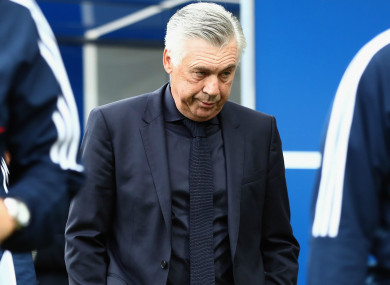 Bayern Munich boss Carlo Ancelotti