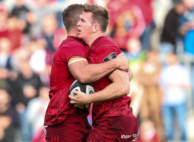 Munster's backline fired again on Saturday as they scored eight tries.