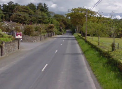 The road between St Johnston and Lifford in Donegal.