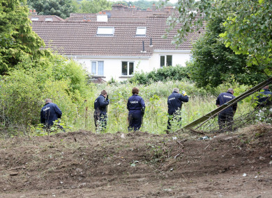 Trevor Deely search site in Chapelizod, Dublin