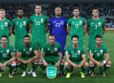 The Irish team had a difficult night against Georgia in Tbilisi on Saturday.