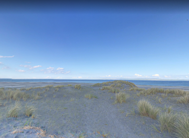 A beach on the north of the island.