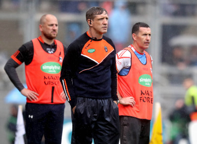 Kieran McGeeney will remain at the helm with the Orchard.