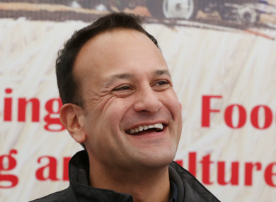 An Taoiseach Leo Varadkar at the National Ploughing Championships.