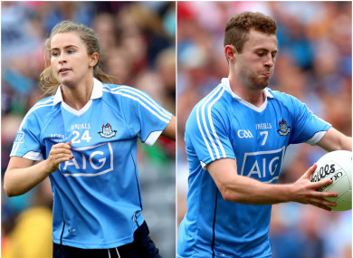 Family business: Sarah and Jack McCaffrey.
