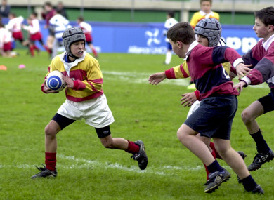 File photo: Children playing rugby