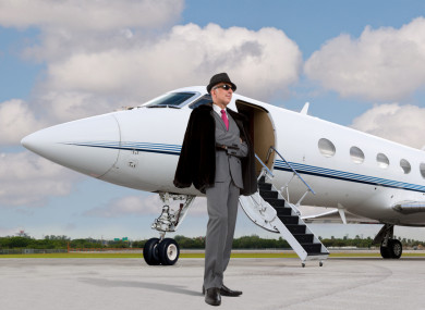 A very rich man.