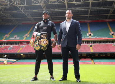 Joshua and Pulev.