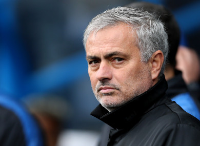 Jose Mourinho admits his side weren't good enough today.
