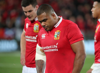 Kyle Sinckler was in this summer's Lions squad.