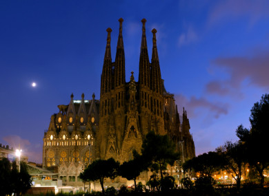 La Sagrada Familia is perhaps Barcelona's most famous landmark.