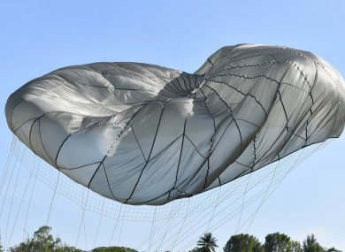 File photo of a parachute