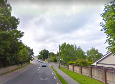 A section of the Clane Road, Sallins.