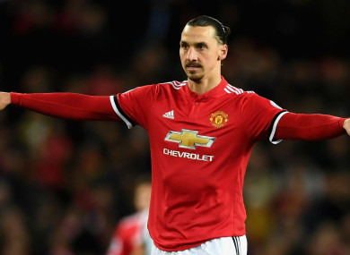 Zlatan Ibrahimovic returned from injury in Manchester United's win over Newcastle United