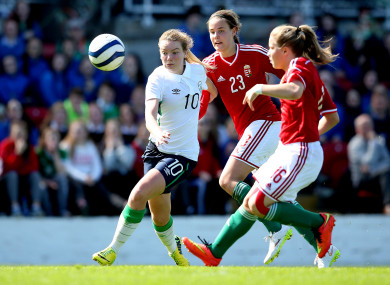 Saoirse Noonan has been a regular for the Irish side at underage level and has also appeared for the senior team.