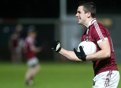 Shane McGuigan scored three points on Saturday night at Healy Park.