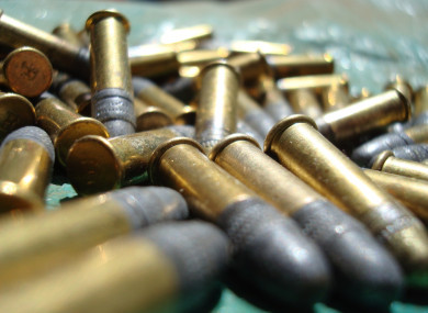 No DNA was found on the bullets but the man admitted hiding them.