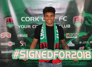 Adebayo-Rowling is a Cork City player.