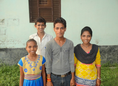 Muskan, Mangal, Chinta and Rajan, all of whom live in Bara