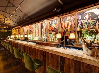 The interior of Tribeton in Galway