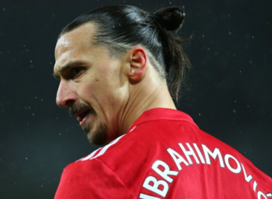 Zlatan Ibrahimovic recently returned to first-team action after being out with a long-term injury.