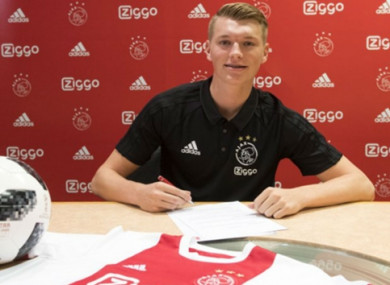 Perr Schuurs has joined Ajax.