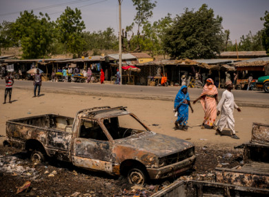 On 16 February 2017, a suicide bomber detonated their vest among a convoy of civilian trucks which were loaded with goods to be ferried to Gamboro Ngala.