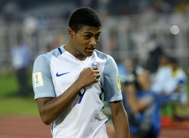 Brewster was top scorer at the U17 World Cup in October.