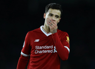 Liverpool's Philippe Coutinho has been heavily linked with a move to Barcelona.