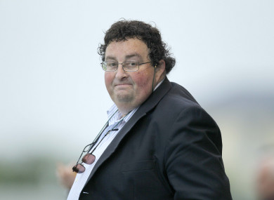 McCaffrey took charge of Dundalk for six months in 2012.