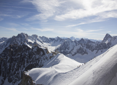 The avalanche alert is at four on a scale of five.