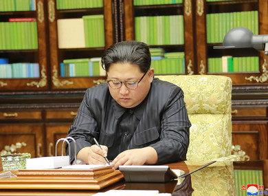 North Korean leader Kim Jong Un