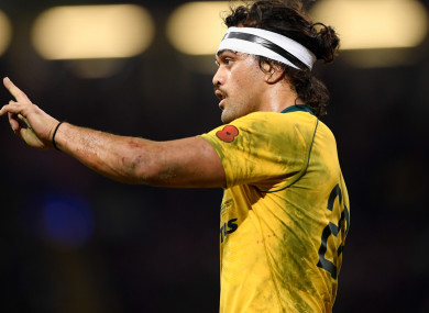 Wallabies and Reds back Karmichael Hunt.