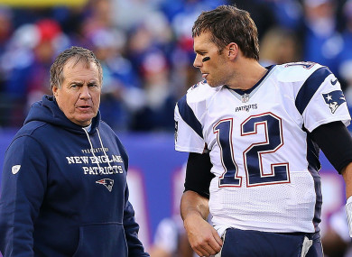 Bill Belichick and Tom Brady