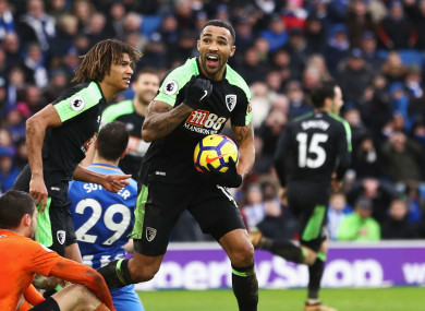 Bournemouth striker Callum Wilson