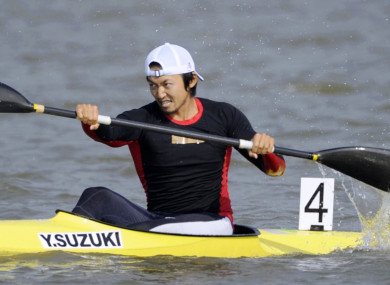 Japan's Yasuhiro Suzuki (file pic).