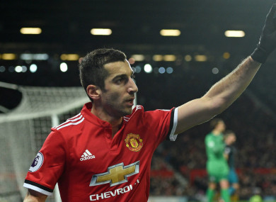 Henrikh Mkhitaryan has been linked with a move away from Man United.