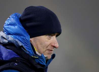 Cavan manager Mattie McGleenan.