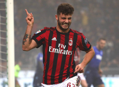 Patrick Cutrone's goal was allowed to stand in Lazio's 2-1 loss to AC Milan.
