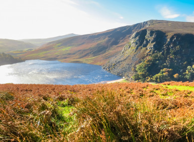 The spectacular Lough Tay, a must-see on any Wicklow road trip.