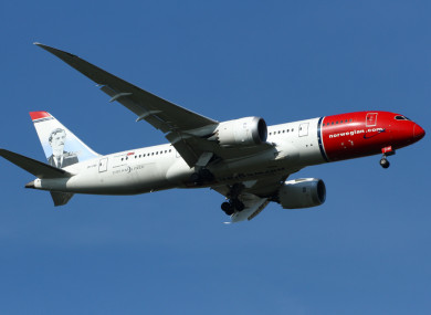 A Boeing 787-8 Dreamliner